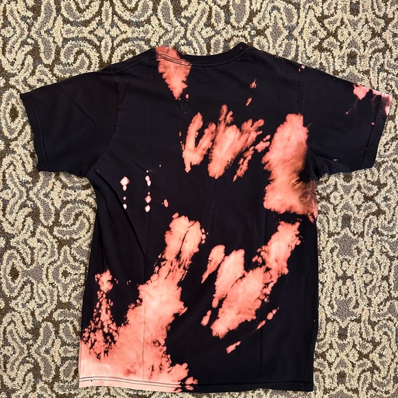 VTG Spin Magazine Michael Jackson Black Tie Dye T-Shirt Mens Small - Picture 5 of 6